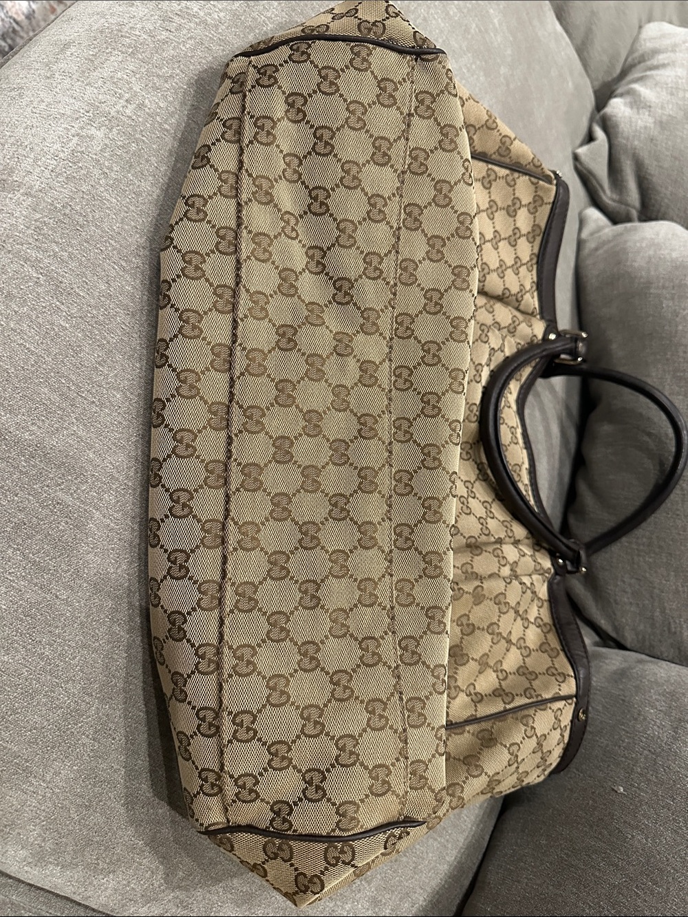 Large Gucci Sukey Shoulder bag - Picture 3 of 13
